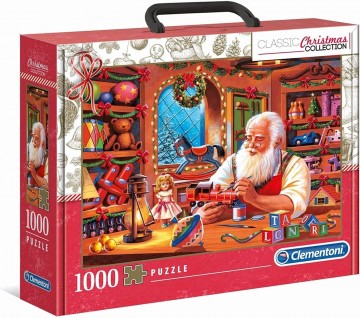 Clementoni - Santa Workshop - 1000 Stukjes 2