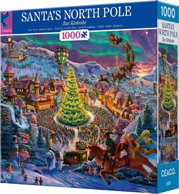 Ceaco - Santa's North Pole - 1000 Stukjes 2
