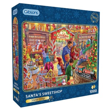 Gibson - Santa's Sweetshop - 1000 Stukjes 2