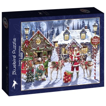 Bluebird Puzzle - Santa's Workshop - 1000 Stukjes 2