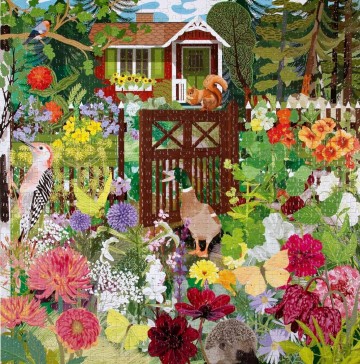 Eeboo - Scandinavian Garden - 1000 Stukjes