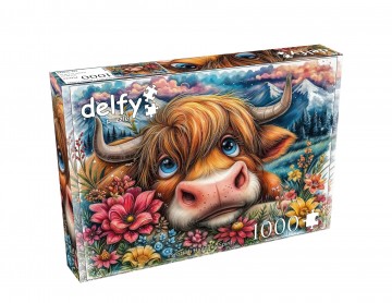 Delfy Puzzle - Scottish Highland Spirit - 1000 Stukjes 2