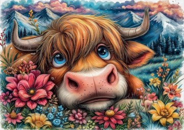 Delfy Puzzle - Scottish Highland Spirit - 1000 Stukjes