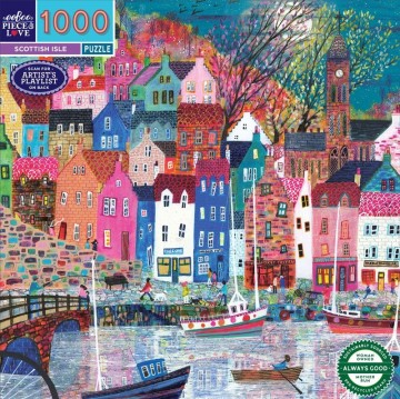 Eeboo - Scottish Isle - 1000 Stukjes