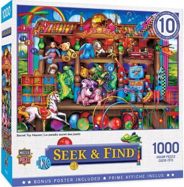 Masterpieces - Secret Toy Heaven - 1000 Stukjes 2