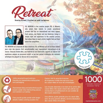 Masterpieces - Soaring Sunset - 1000 Stukjes 3