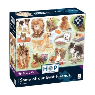 The House of Puzzles - Some of Our Best Friends - 250 XL Stukjes 2