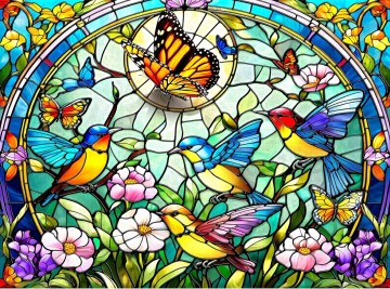 SunSout - Songbirds and Butterflies - 1000 Stukjes