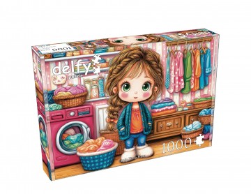 Delfy Puzzle - Spin Time Fun - 1000 Stukjes 2