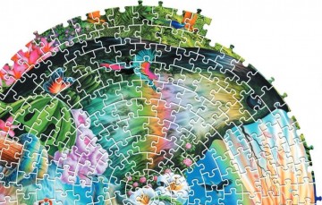 Trefl - Tropical Animals Spiral Puzzle - 1040 Stukjes 3