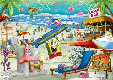 Ravensburger - Beach Fun at the Goo Lagoon - 1000 Stukjes