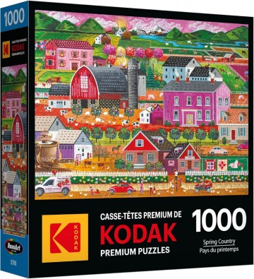 RoseArt - Kodak Premium - Spring Country - 1000 Stukjes 2