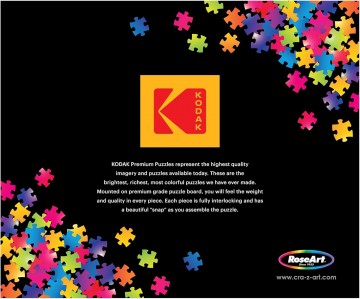 RoseArt - Kodak Premium - Puzzle Time - 1000 Stukjes 2