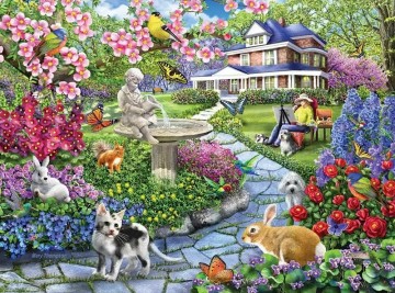 Bits and Pieces - Spring Gardens - 1000 Stukjes