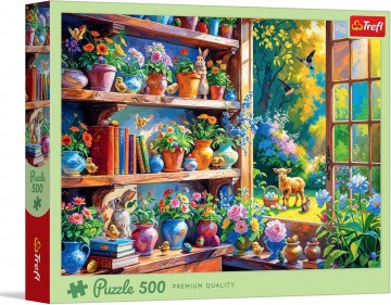 Trefl - Spring Morning in the Orangery - 500 Stukjes 2