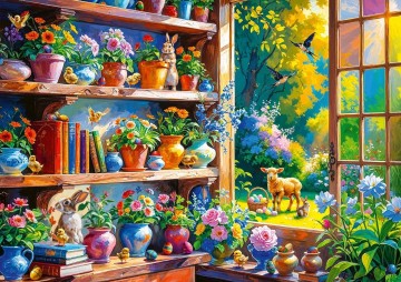 Trefl - Spring Morning in the Orangery - 500 Stukjes