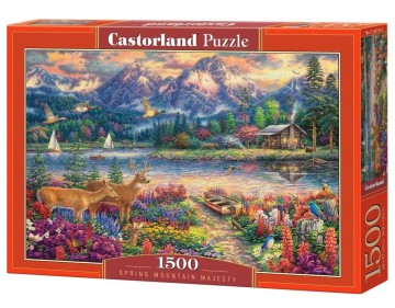 Castorland - Spring Mountain Majesty - 1500 Stukjes 2