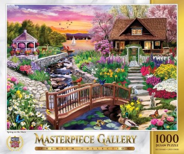 Masterpieces Premium - Spring on the Shore - 1000 Stukjes 2