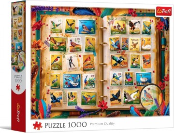 Trefl - Stamp Collection - Bird Atlas - 1000 Stukjes 2