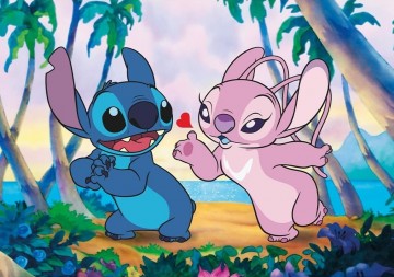 Trefl - Stitch and Angel - 1000 Stukjes