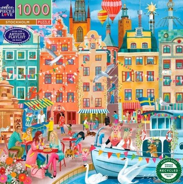 EeBoo - Stockholm - 1000 Stukjes