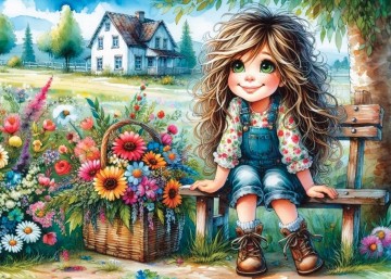 Delfy Puzzle - Summer Day Dreams - 1000 Stukjes