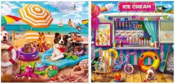 Trefl - Summer Time - 2 x 500 Stukjes