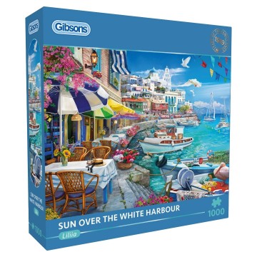 Gibsons - Sun Over the White Harbour - 1000 Stukjes 2