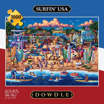 Buffalo Games - Surfin' USA - 1000 Stukjes 3