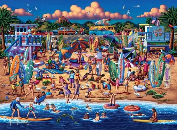 Buffalo Games - Surfin' USA - 1000 Stukjes