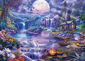 Ceaco - Swan Lake Romance - 500 XL Stukjes Schade 2