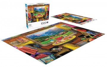 Buffalo Games - Swiss Train Ride - 1000 Stukjes 4