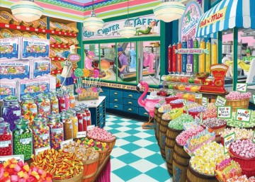 Bluebird Puzzle - Taffy Shop - 1000 Stukjes