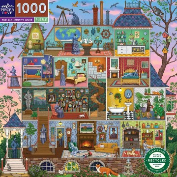 EeBoo - The Alchemist's Home - 1000 Stukjes