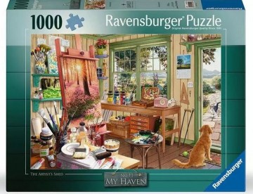Ravensburger - The Artist's Shed - 1000 Stukjes 2