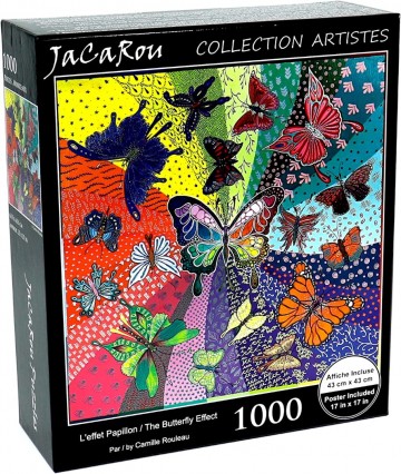 JaCaRou Puzzle - The Butterfly Effect - 1000 Stukjes 2