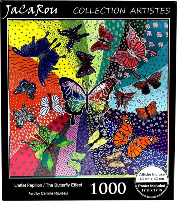 JaCaRou Puzzle - The Butterfly Effect - 1000 Stukjes 3