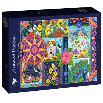 Bluebird Puzzle - The Colours of Spring - 1000 Stukjes 2