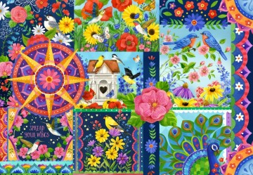 Bluebird Puzzle - The Colours of Spring - 1000 Stukjes