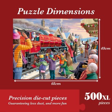 Falcon de Luxe - The Festive Express - 500 XL Stukjes 3