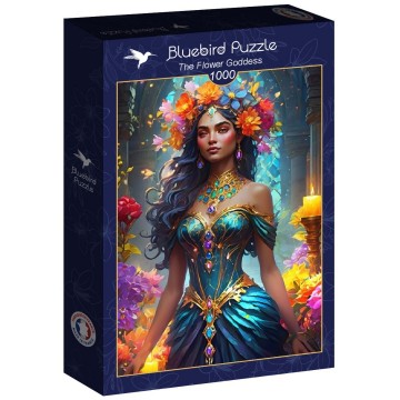 Bluebird Puzzle - La Déesse Fleur - 1000 Stukjes 2