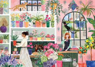 Falcon de Luxe - The Flower Studio - 1000 Stukjes