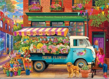 Eurographics - The Flower Van - 1000 Stukjes