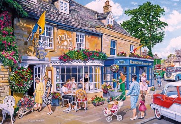 Gibsons - The Gardener's Round - 4 x 500 Stukjes - The Tea Room