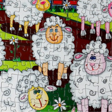 JaCaRou Puzzles - The Green Mouse - 1000 Stukjes 4