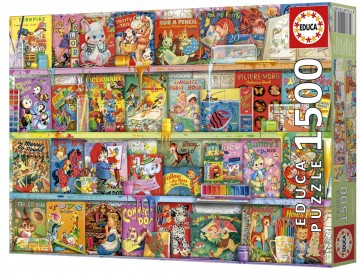 Educa - The Kitschy Funbook Nook - 1500 Stukjes 2