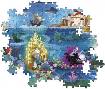 Clementoni - The Little Mermaid (Story Maps) - 1000 Stukjes 3