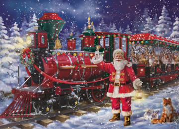 Tucker's Fun Factory - The Santa Express - 1000 Stukjes