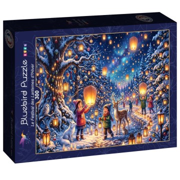 Bluebird Puzzle - Le Festival des Lanternes d'Hiver - 300 XL Stukjes 2