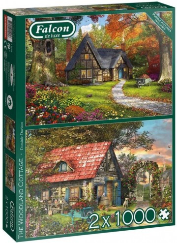 Falcon de Luxe - The Woodland Cottage - 2 x 1000 Stukjes 2